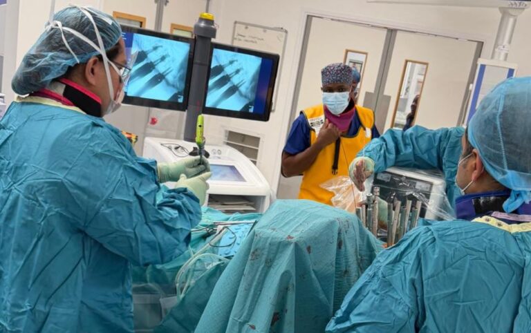 How Do Screws Look on CT Scan-Spinal Fixation Operation