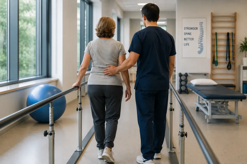 Recovery and rehabilitation after adult scoliosis surgery