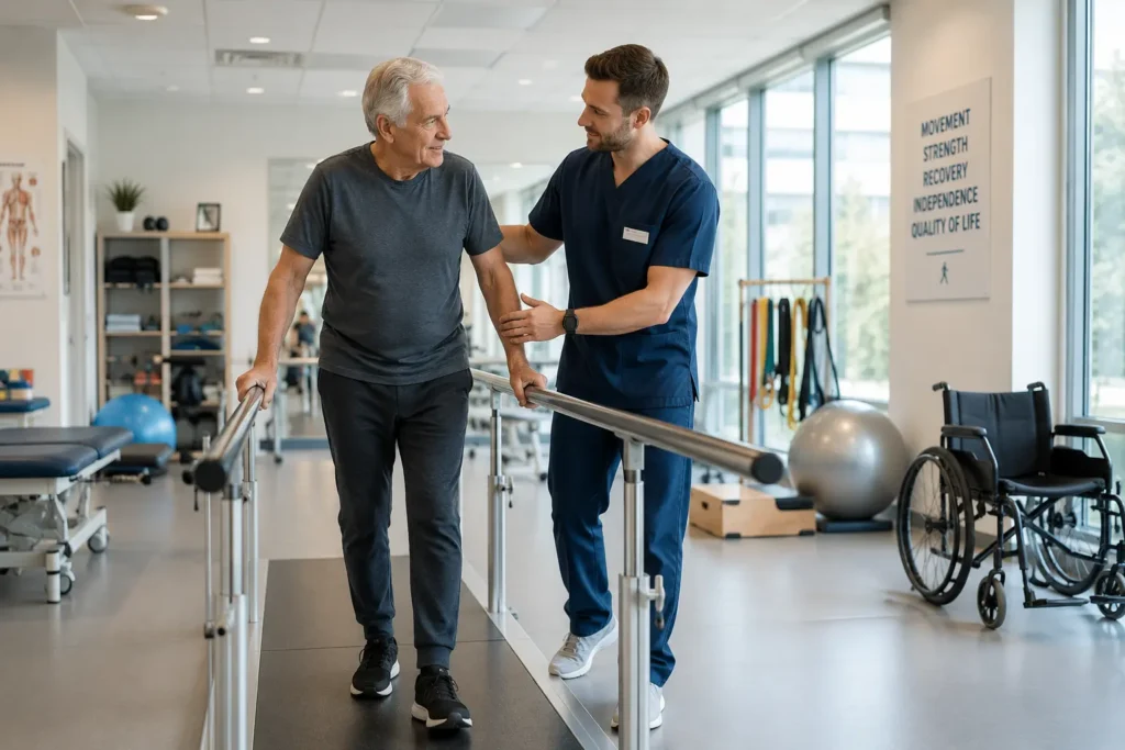 Recovery and rehabilitation following kyphosis surgery