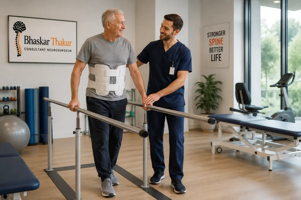 Recovery and rehabilitation after surgery for sagittal imbalance